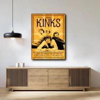 The Kinks Grupės Meno Plakatas Sienų Dekoras Personalizuota Moderni Drobė Šeimos Miegamajam Svetainei Biurui Unikali Dovana 21cm×30cm NoFrame gray