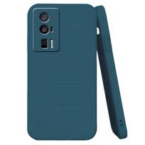 For Cover Xiaomi Poco F5 Pro Case For Poco F5 Pro Capas Phone Case Bumper Back Shockproof Soft TPU Case For Poco F5 Pro Fundas For Poco F5 mėlyna