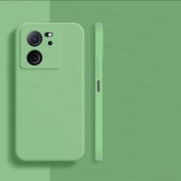Skirta Xiaomi 13T Pro dėklas Xiaomi 11T 12T 13T Pro telefono dėklas Atsparus smūgiams skystas silikonas Lygus TPU galinis dangtelis Xiaomi 13T Pro For Xiaomi 13T Pro žalia