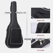 40/41  Folk Acoustic Guitar Bag: Padded, Thickened with Removable Handle and Pillow