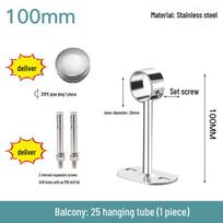 Stainless Steel Windproof Outdoor Balcony Clothes Drying Rack gray