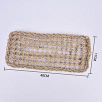 Reptile Terrarium For Lizard Lounger Hammock Small Hermit Crabs Geckos Bed Mats 18x18cm beige