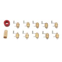 Watch Mainspring Winder Brass Professional Mainspring Winder Set for Watchmaker 10 Models