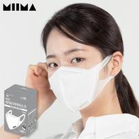 MIMA medicininė kaukė maža 30 vienetų (KF80) baltas/juodas, pasirinkite 1 Small White 30 Pieces KF80 beige