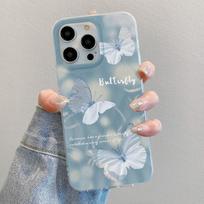 Luxury Bow Knot Phone Case For iPhone 11 16 Pro Max 13 15 12 14 Plus 16promax 15promax 14promax 13promax Soft IMD Funda Cover For iPhone 16 Pro Max