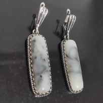Retro ethnic style earrings dramblio kaulas