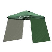 FIELDOOR One Touch Tarp Palapinė Nešiojama Centrinis Užraktas iš 2 Šonų Vienu Veiksmu Kompaktiškas Dydis Lengvas Apsauga nuo UV Spindulių Atspari Vandeniui 180cm Sulankstomas Pavėsinė žalia