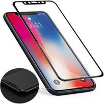 [Compatible Apple iPhone XS] 100% Full Black Edge Tempered Glass Film Ultra Resistant Screen Protector [Phonillico®] juoda