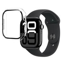 Case compatible with Watch 46mm Series 10 - Hard protective case transparent tempered glass screen Phonillico® skaidri