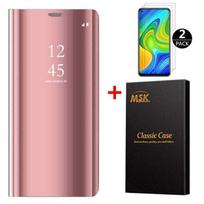 Case - Xiaomi - Redmi Note 9 - Mirror - Rose Gold - Protection with Stand