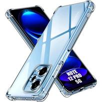 Coque pour Xiaomi Redmi Note 12 Pro 5G - Protection 4 Coins Renforcée Silicone Haute Résistance Transparente