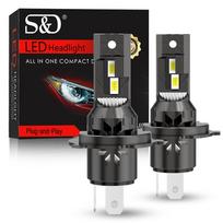 2 vnt. 20000LM H7 LED priekinių žibintų lemputės Mini Turbo H4 LED Hi/Lo šviesos H1 H11 H8 9005 HB3 9006 HB4 40W Automobilio rūko žibintas Priekinis žibintas Automatinė belaidė lemputė 6500K Balta H1
