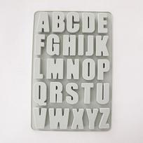 26 English Alphabet Silicone Mold A-Z Large Letters Chocolate Candy Cake Birthday Party Cake Decoration Baking Tools white