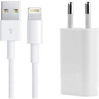 Charger - Compatible iPhone - 5/5S/5C/6/6PLUS/7/8/X - White - 40g - Multi-models balta