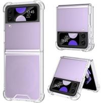 Case for Samsung Galaxy Z Flip 4 - Silicone TPU - Shockproof - Transparent - Slim - Scratch-resistant skaidri