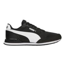 PUMA ST RUNNER V3 MESH JR 38551001 children's sports shoes - black r. 36 36 juoda