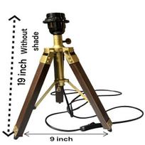 Trikojis stalas su džiutiniu gaubtu 58,42 cm stalinė lempa miegamajam, biurui, unikali dovana Kalėdoms
