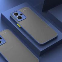 Dėklas dangtelis Xiaomi Redmi Note 13 Pro Plus Redmi Note 13 Pro Plus Capas Skaidrus Peršviečiamas Matinis Fundas Redmi Note 13 Pro Plus Note 13 Pro Plus tamsiai mėlyna spalva