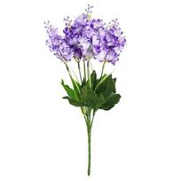Delicate Simulation Bouquet Decorative UV-resistant Fake Hyacinth Blossom Bunch Photography Props šviesiai violetinė spalva