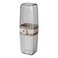 Travel Toothbrush Case2 in 1 Portable Toothpaste Organiser Box for Home OutdoorHousehold Storage Cup Bathroom Accessories