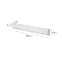 Wall Mounted Toothbrush Holder Toothpaste Clip Bathroom Non Perforated Facial Cleanser Clip Storage Squeezing Wall Storage Rack