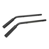 Aluminum Alloy Rear Grab Handle Grip Bar Kit Fits for Jeep Wrangler JK 4Door 2007?2019 gray
