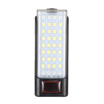 MINI Įkraunamas LED žibintuvėlis Darbinis žibintas Raktų pakabuko žibintas Kempingo lempa Lengvai nešiojamas Kelios apšvietimo režimai Vandeniui atsparus apšvietimas 1Pc balta