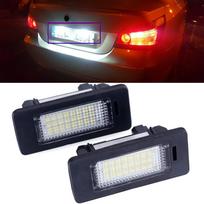Automobilio numerio lentelės lemputė, be klaidų, LED numerio lentelės lempa BMW E90 E91 E92 E93 E82 E88 E39 E60 F10X5 E70 X6 E71 2pcs gray