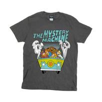 Scooby Doo Womens/Ladies Mystery Machine Cotton Boyfriend T-Shirt S medžio anglis