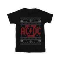 ACDC Vyrų T-shirt „Have A Rockin Christmas“ L juoda
