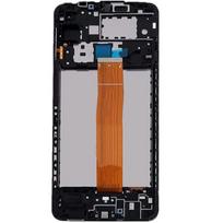 6,5 colio LCD jutiklinis ekranas skaitmeninis su rėmeliu, skirtas Samsung Galaxy A12 A125