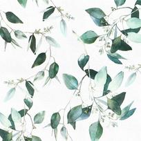 Floral Leaf Peel and Stick Vinyl Wallpaper Self Adhesive Contact Paper Removable Waterproof Wallpaper For Furniture Renovation 1mx45cm