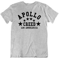 Gym Boxing, Rocky Apollo Creed, League Champion Fight Fan T Shirt Tee Gift New S