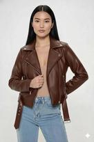 Wear Leather Lambskin Jacket Women's Handmade Genuine Party Stylish Casual Brown S ruda