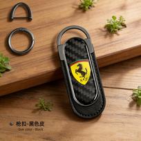 1 vnt. Anglies Pluošto Raktų Pakabukas Kūrybiškas Automobilio Raktų Pakabukas Skirtas Ferrari Arkliui SJ SP1 812 F40 F12TDF SF90 458 488 599 612 FF F12 Priedai
