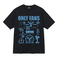 Only Fans Funny T-Shirts Fashion Streetwear Graphic T Shirt Cotton Short Sleeve Humor Pop Tees Unisex Y2k Aesthetic Mens Clothes S juoda