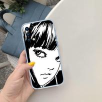 FM29 Junji Ito Tomie Soft Shell Phone Case for Motorola Moto Edge 20 30 40 50 S30 Fusion Ultra Pro Neo Lite + G200 G23 Motorola Edge S30