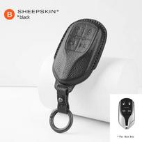 goat leather car remote key Case For Maserati Levante Ghibli Quattroporte GT Granturism GranCabrio keychain accessories