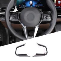 Skirta BMW X1 U10 U11 2026-2026 ABS Juodas Interjero Rinkinys Vairo Mygtukai Prietaisų Skydelis Konsolė Pavarų Perjungimo Skydelio Dangteliai Apdailos Lipdukai black