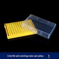 Centrifuge Tube Box with Lid - Fits 0.2/0.5/1.5/2/5ml Tubes, 50/72/96/100 Wells, Ice-Compatible