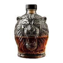 Tequilos grafinas Stiklinis viskio vyno grafinas Butelis Gyvūno dizainas Vyno laikymo indas Virtuvės reikmenys Bourbonui Brandy