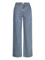 ABRAND - 95 Baggy Ada - Tiesaus kirpimo džinsai - Mėlyna