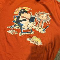 Bloom County Opus Penguin Bill Cat Orange Tee Cotton Shirt PR639 Unisex T-Shirt XXXL