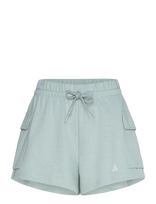 Adidas Sportswear - W Sl Ft Sho - Sportiniai laisvalaikio šortai - Žalia