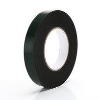 High-viscosity Double-sided Adhesive 18mm *10m Thick 1mm PE Green Film Black Automotive Foam Sponge black