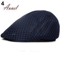 Smart Unisex Duck Mesh Sun Flat Golf Beret Newsboy Cabbie beisbolo kepurė tamsiai mėlyna spalva