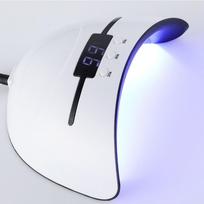 36W UV LED lempa nagams manikiūro LCD ekrano lempa kietina visus gelio lako išmanusis jutiklis 12 LED karoliukų
