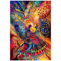Pilnas 5D „pasidaryk pats“ deimantinis paveikslas, abstraktus „Phoenix“ mozaikos siuvinėjimas kryželiu namų dekoras, rankų darbo 20X25CM