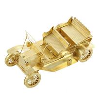 Klasikinių automobilių dėlionės lazeriu pjaustomas surinkimas „pasidaryk pats“ dovanų žaislas 1pc beige