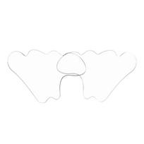Facial Lip Wrinkle Remover Pad Reusable Grade Silicone Nasolabial Folds Anti-aging Mask Prevent Face Wrinkle Nasolabial folds white